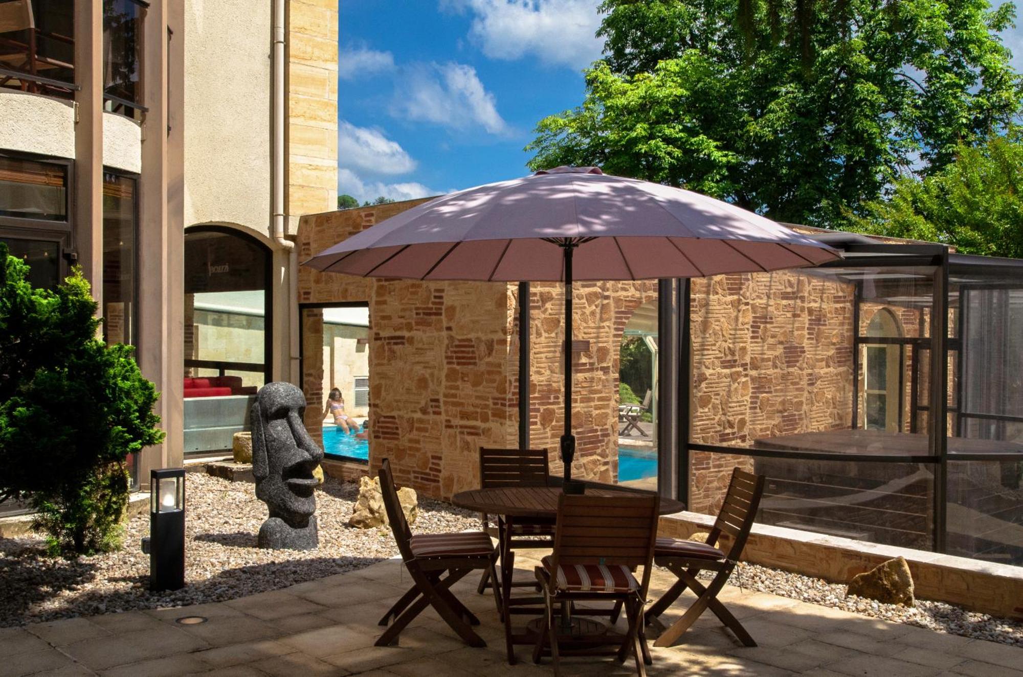 Au Grand Hotel De Sarlat - Pavillon De Selves Екстер'єр фото